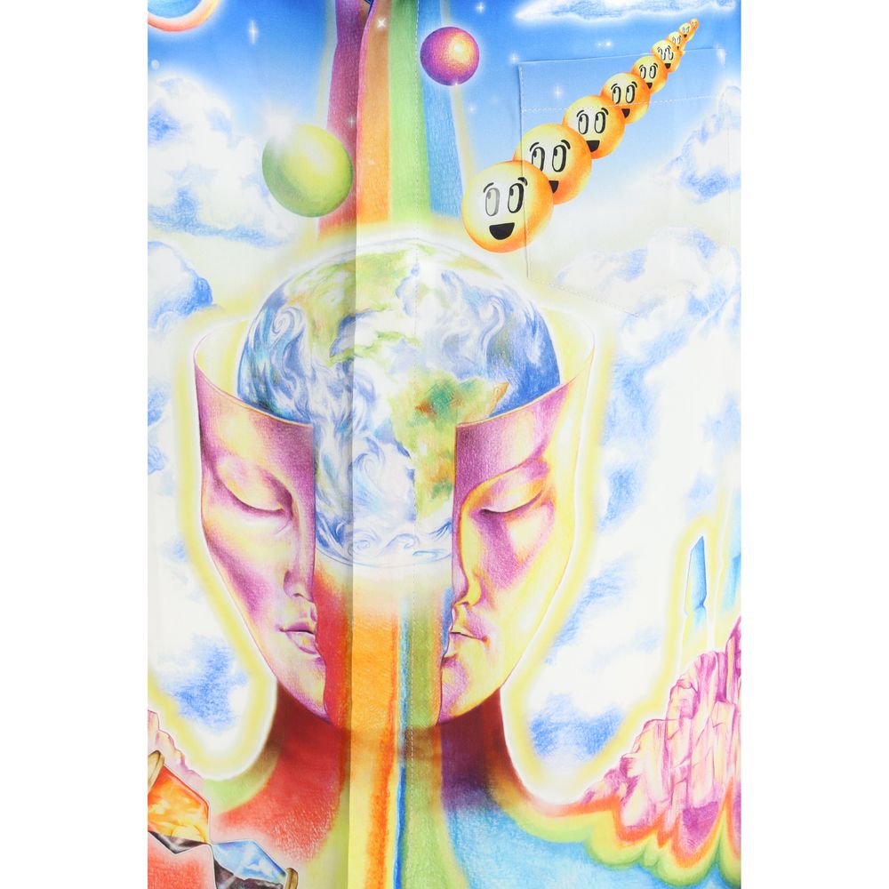 Multicolor Silk Pattern Shirt