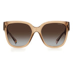 Beige Plastic Sunglasses