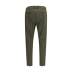 Bicolor Polyester Casual Pants