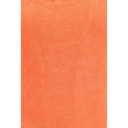 Orange Polyester One-Piece Swimsuit