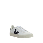 White Calf Leather Bos Taurus Low Top Sneakers
