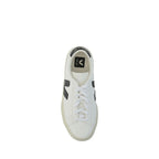 White Calf Leather Bos Taurus Low Top Sneakers
