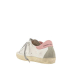 White Calf Leather Bos Taurus Sneakers
