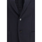 Blue Wool Blazer