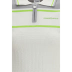 White Viscose Polo Shirt