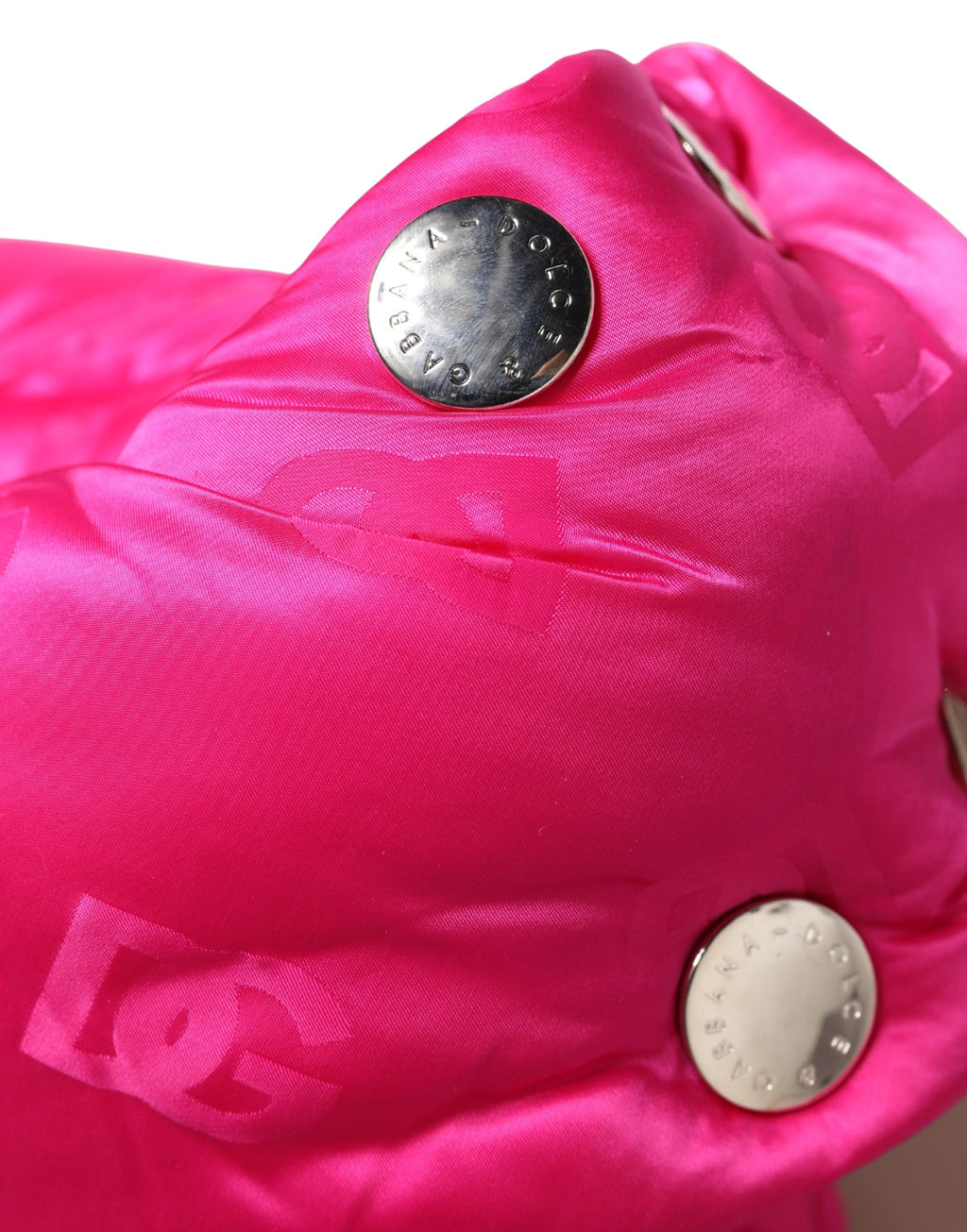 Men Pink Logo Print Whole Head Wrap Capello Hat