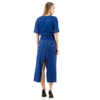 Multicolor Marabou Casual Dress