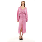 Multicolor Marabou Casual Dress