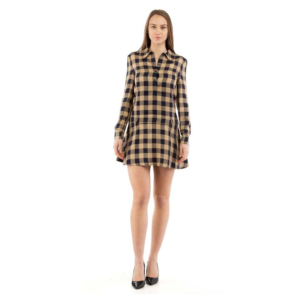 Multicolor Viscose Casual Dress