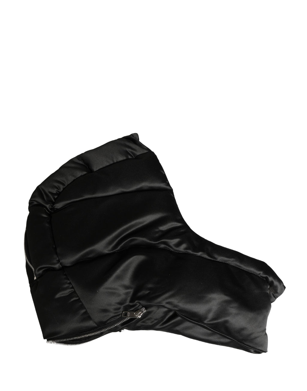 Black Polyester Whole Head Wrap Capello Hat