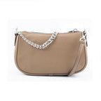Brown Leather Crossbody Bag