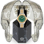 Gold Stainless Steel Dress Watch