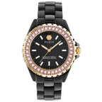 Black Ceramic Dress Watch