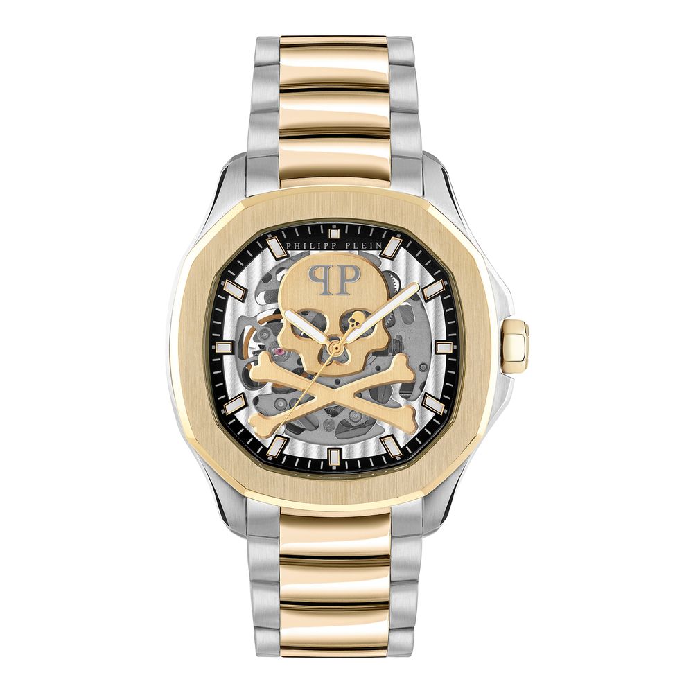 Gold Stainless Steel Dress Watch