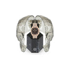 Multicolor Stainless Steel Dress Watch