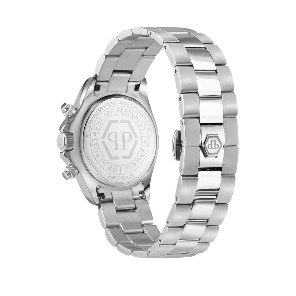 Gray Stainless Steel Dress Watch