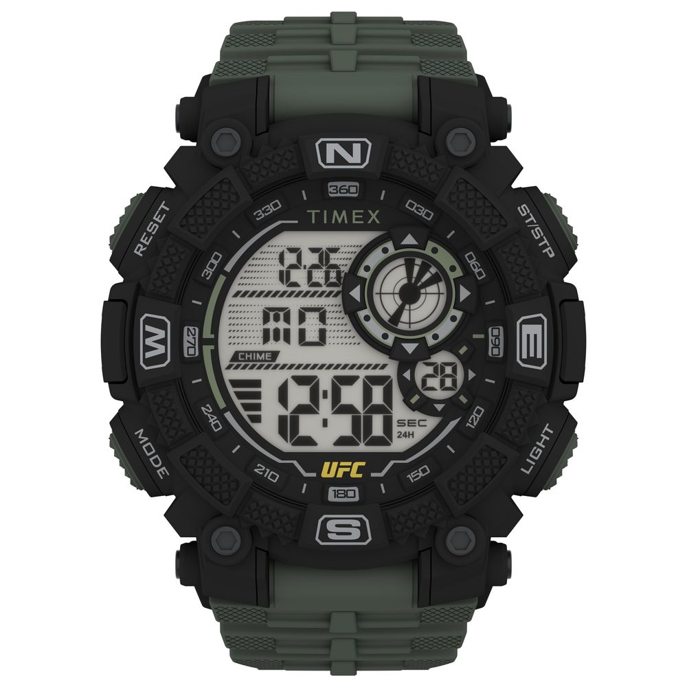 Bicolor Rubber Sport Watch