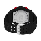 Black Rubber Sport Watch