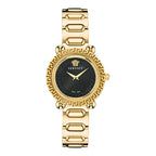 Gold Stainless Steel Dress Watch