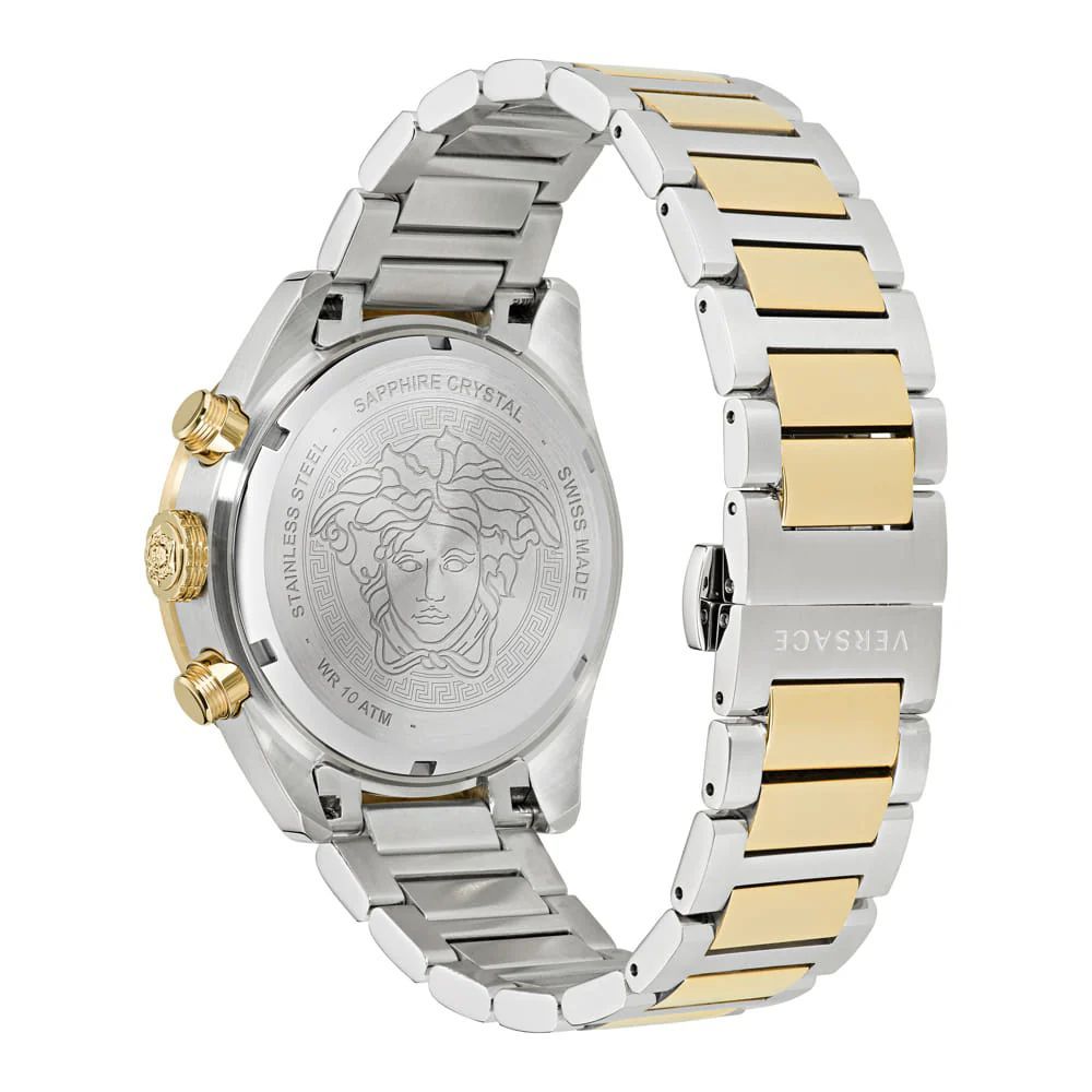 Gray Stainless Steel Dress Watch