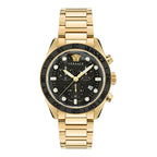 Gold Stainless Steel Dress Watch