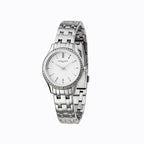 Gray Stainless Steel Dress Watch