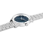 Gray Stainless Steel Dress Watch