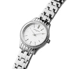 Gray Stainless Steel Dress Watch