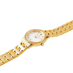 Gold Stainless Steel Dress Watch
