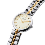 Gray Stainless Steel Dress Watch