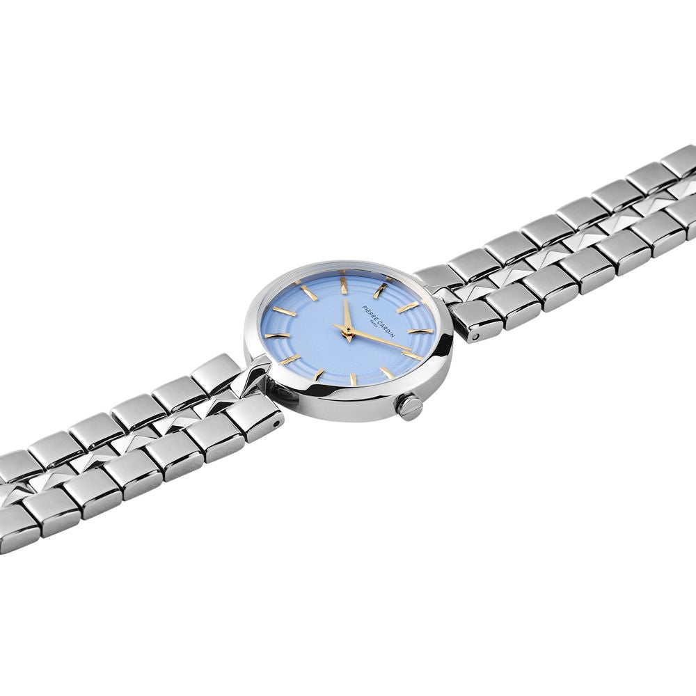 Gray Stainless Steel Dress Watch