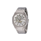 Gray Stainless Steel Dress Watch