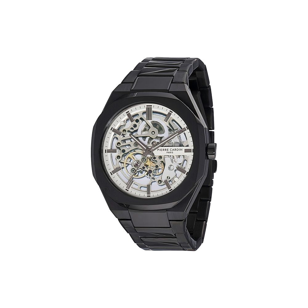 Black Stainless Steel Dress Watch