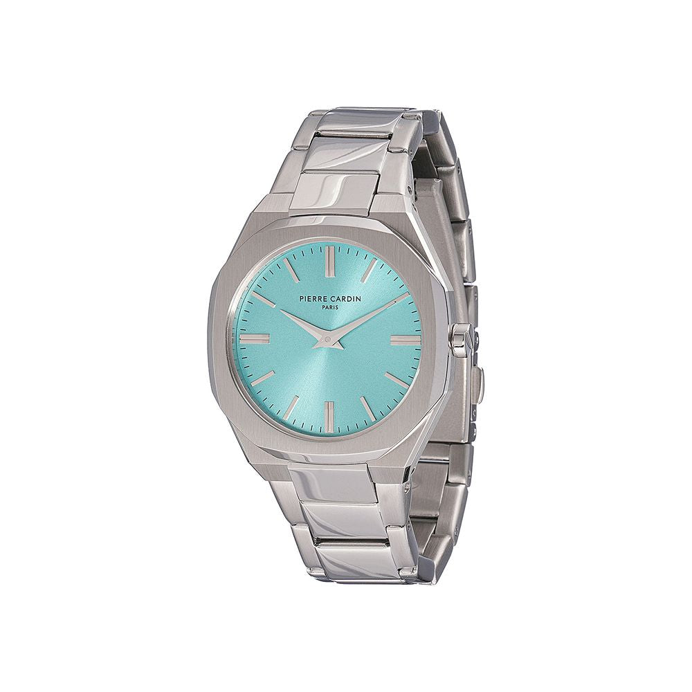 Gray Stainless Steel Dress Watch