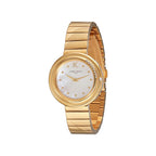 Gold Stainless Steel Dress Watch