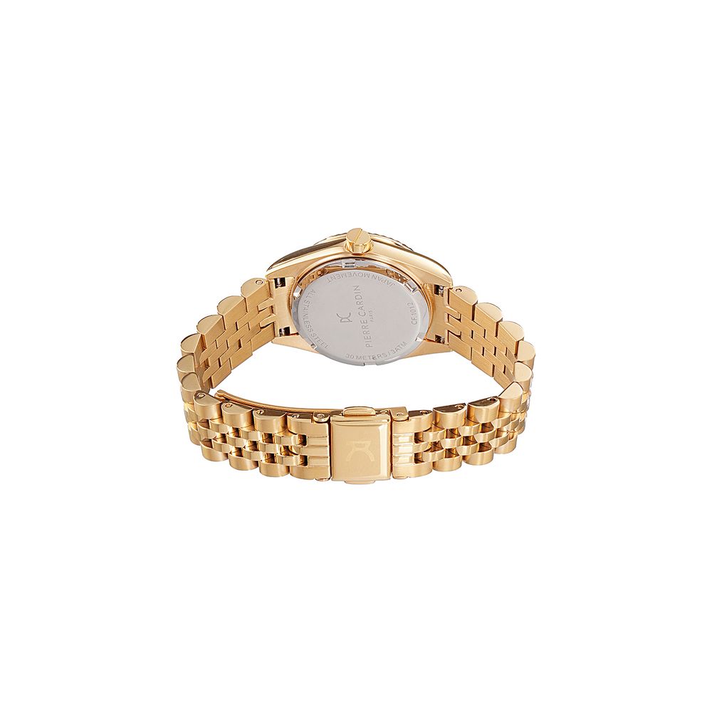 Gold Stainless Steel Bracelet Watch