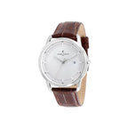 Brown Leather Dress Watch