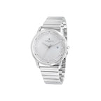 Gray Stainless Steel Dress Watch
