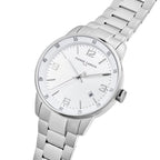 Gray Stainless Steel Dress Watch