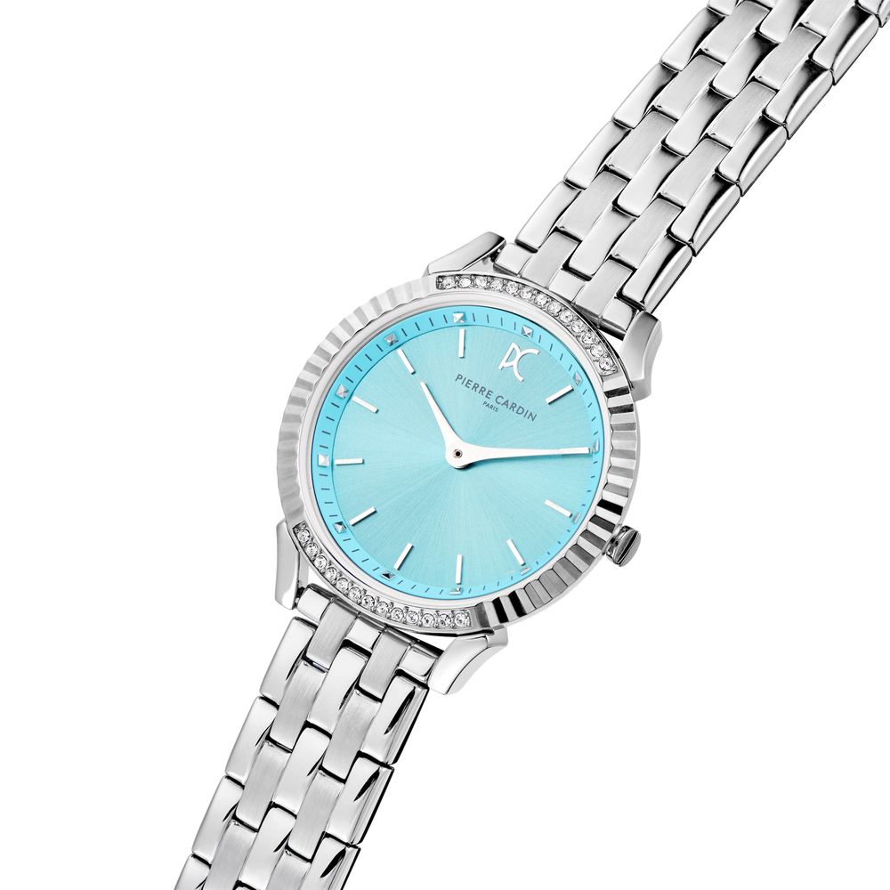 Gray Stainless Steel Bracelet Watch