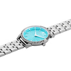 Gray Stainless Steel Bracelet Watch