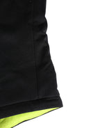 Men Black Polyester Knitted Bucket Capello Hat