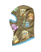 Men Brown Bears Polyester Ski Mask Balaclava Hat