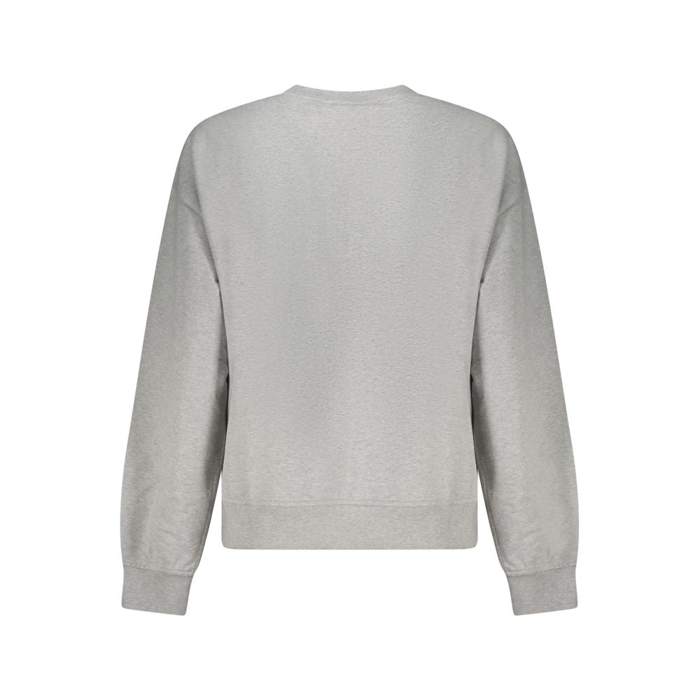 Grigio Cotton Women Sweatshirt