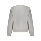 Grigio Cotton Women Sweatshirt