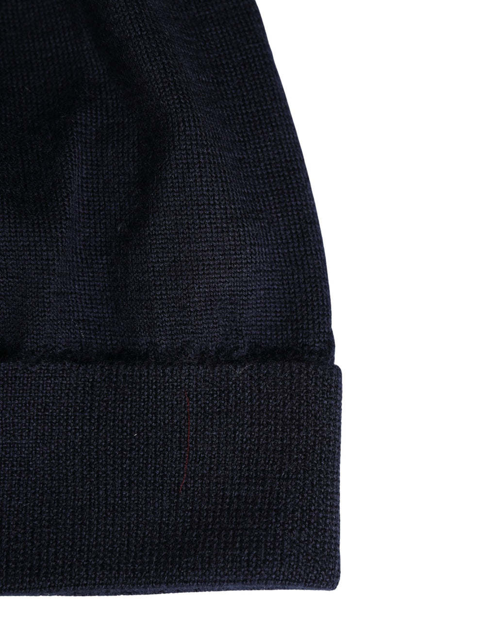 Black Cashmere Knitted Women Winter Beanie Hat