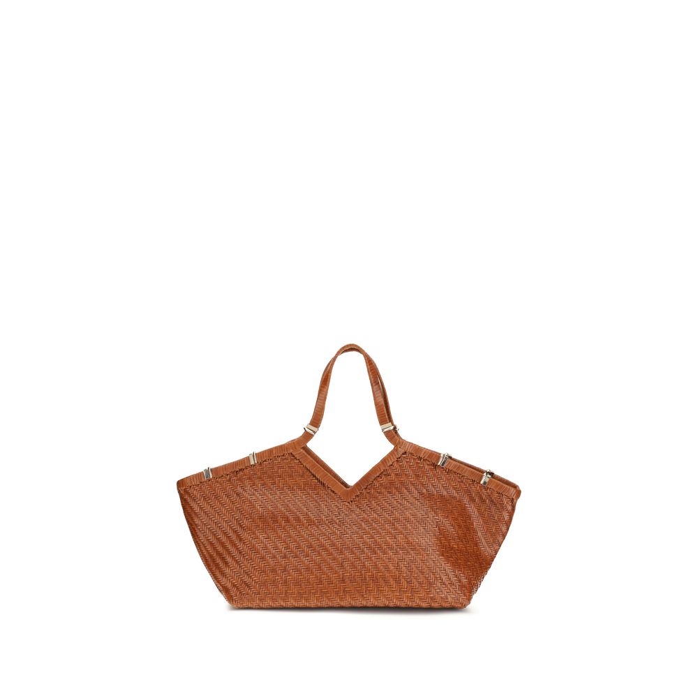 Multicolor Buffalo Leather Handbag