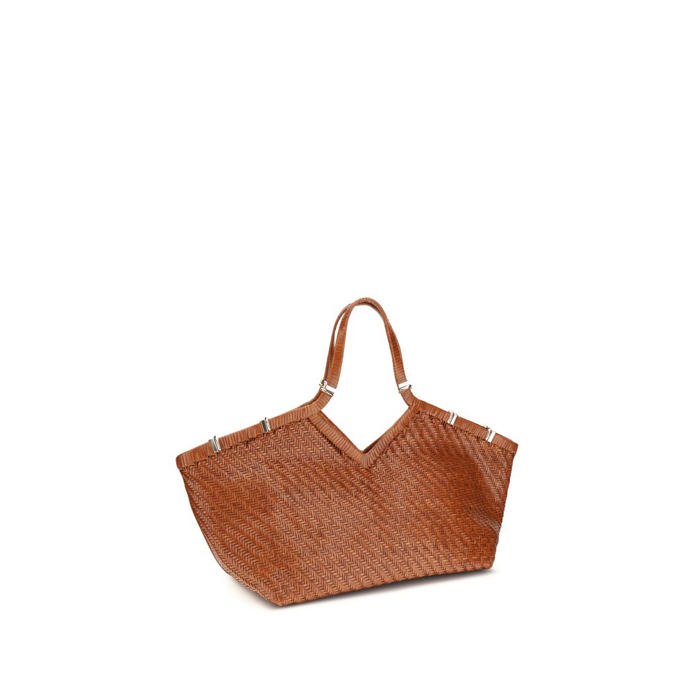 Multicolor Buffalo Leather Handbag