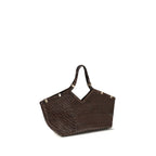 Brown Buffalo Leather Handbag