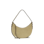 Beige Calf Leather Bos Taurus Shoulder Bag